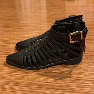 Forever 21 Cutout Ankle Booties